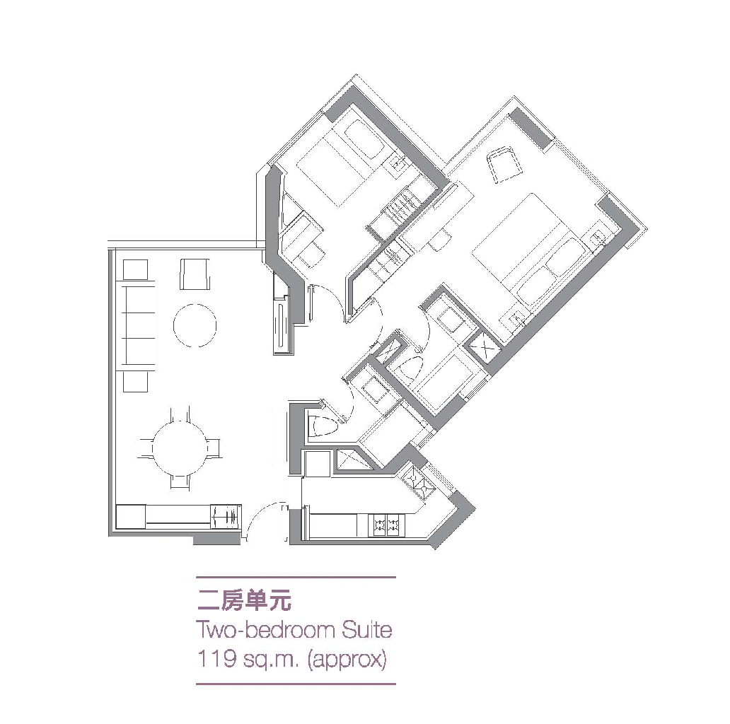 Jing An Kerry Residences Serviced Apartment - Image 3